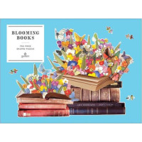 Galison Puzzle Kvitnúce knihy 750 dielikov