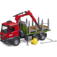 Bruder Prepravník na drevo s hydraulickou rukou MB Arocs