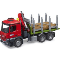 Bruder Prepravník na drevo s hydraulickou rukou MB Arocs