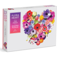 Galison Puzzle Kvetinové srdce 750 dielikov