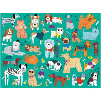 Mudpuppy Obojstranné puzzle Psy a mačky 100 dielikov