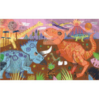 Mudpuppy Puzzle Lentikulárne Dinosaury 75 dielikov