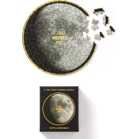 Galison Puzzle Snový Mesiac 100 dielikov