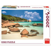 Dino Puzzle Pláž 2000 dielikov