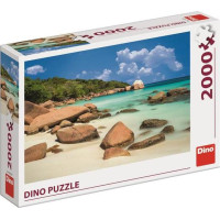 Dino Puzzle Pláž 2000 dielikov