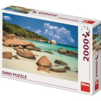 Dino Puzzle Pláž 2000 dielikov