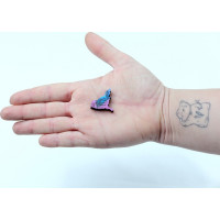 EscapeWelt Drevené luminiscenčné puzzle Motýľ 200 dielikov