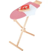 Bigjigs Toys Drevená žehliaca doska so žehličkou
