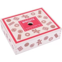 Bigjigs Toys Box s drevenými sušienkami