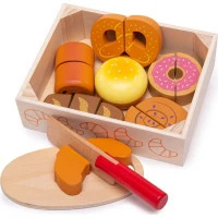 Bigjigs Toys Krájacie pečivo v krabičke