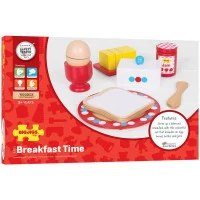 Bigjigs Toys Drevený set raňajky
