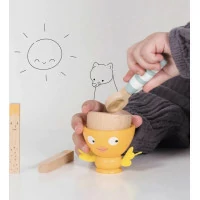 Le Toy Van Raňajkový set veselé vajíčko