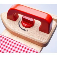 Bigjigs Toys Drevená žehliaca doska so žehličkou