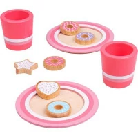 Bigjigs Toys Set na sušienky s mliekom