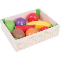 Bigjigs Toys Krabička s ovocím