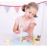 Bigjigs Toys Stojan s tortičky
