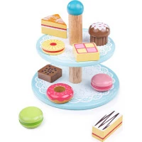 Bigjigs Toys Stojan s tortičky