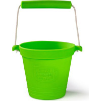 Bigjigs Toys Plážový vedierko zelený