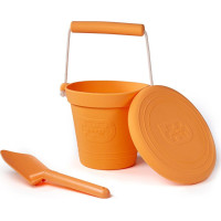 Bigjigs Toys Plážový vedierko oranžový