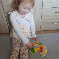 Bigjigs Toys Drevená krájacia pizza