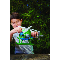 Green Toys Vrtuľník zelený