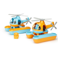 Green Toys Vrtuľník hydroplán modrý