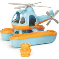 Green Toys Vrtuľník hydroplán modrý