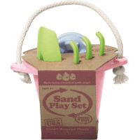 Green Toys Ružový set na piesok