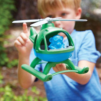 Green Toys Vrtuľník modrý