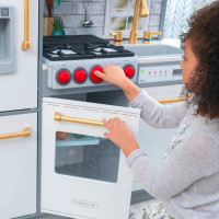 KidKraft Drevená kuchynka Uptown Elite biela