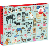 Galison Puzzle Hot dogs AZ 1000 dielikov