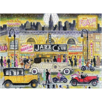 Galison Puzzle Jazzový klub 1000 dielikov