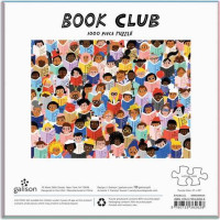 Galison Puzzle Knižný klub 1000 dielikov