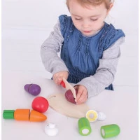 Bigjigs Toys Krájacia zelenina v krabičke