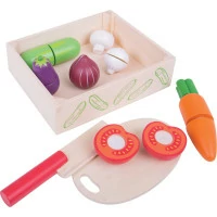 Bigjigs Toys Krájacia zelenina v krabičke