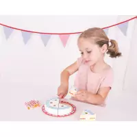 Bigjigs Toys Krájacia narodeninovú tortu