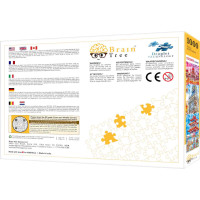Brain Tree Puzzle Pamiatky vo farbách 1000 dielikov