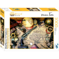 Brain Tree Puzzle Pirátsky stôl 1000 dielikov