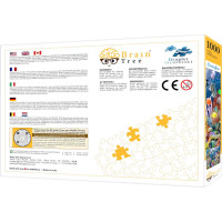 Brain Tree Puzzle Pestré more 1000 dielikov