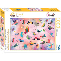 Brain Tree Puzzle Rozprávkové vtáky 1000 dielikov