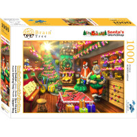 Brain Tree Puzzle Santova dielňa 1000 dielikov