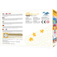 Brain Tree Puzzle Psia rodinka 1000 dielikov
