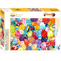 Brain Tree Puzzle Sladké vajíčka 1000 dielikov