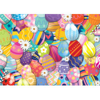 Brain Tree Puzzle Sladké vajíčka 1000 dielikov