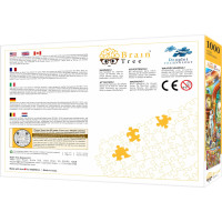 Brain Tree Puzzle Domáca knižnica 1000 dielikov