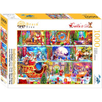 Brain Tree Puzzle Santove darčeky 1000 dielikov
