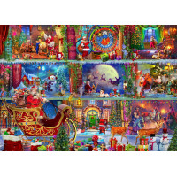 Brain Tree Puzzle Santove darčeky 1000 dielikov