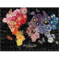 Galison Puzzle Kvitnúce Krajina 1000 dielikov