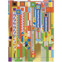 Galison Puzzle Cactus and Forms metalické 1000 dielikov