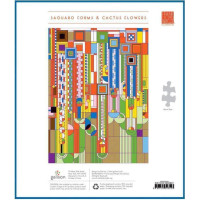 Galison Puzzle Cactus and Forms metalické 1000 dielikov